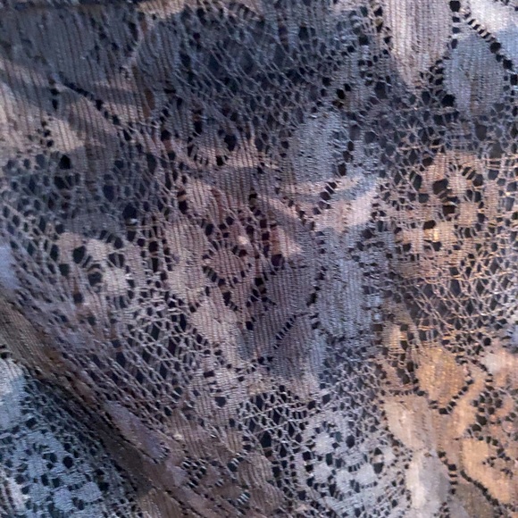 Mini Black Lace Dress - Picture 3 of 3